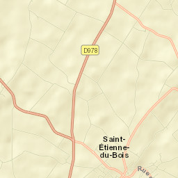 Saint-Étienne-du-Bois Street Map