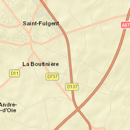 Saint-Fulgent Street Map