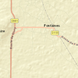 Fontaines Street Map