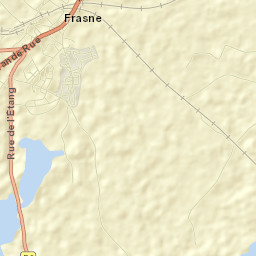 Frasne Street Map