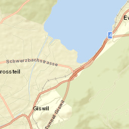 Giswil Street Map