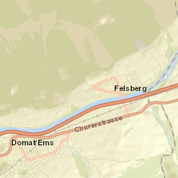 Felsberg Street Map