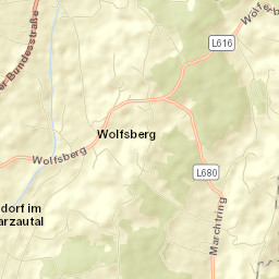 Wolfsberg im Schwarzautal Street Map