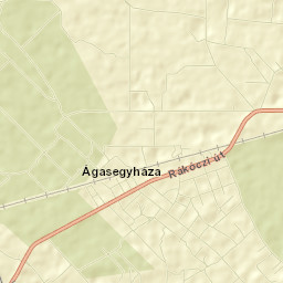 Ágasegyháza Street Map