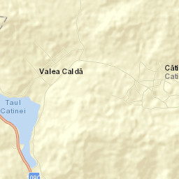 Comuna Cătina Street Map