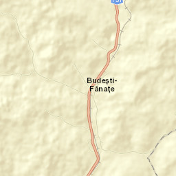 Comuna Budeşti Street Map