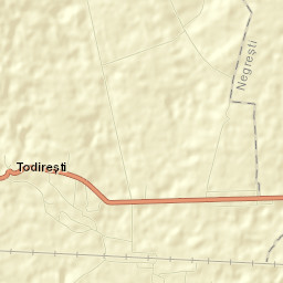 Comuna Todireşti Street Map