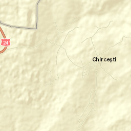 Chircești Street Map