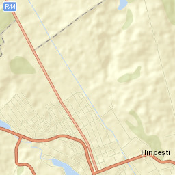 Hînceşti Street Map