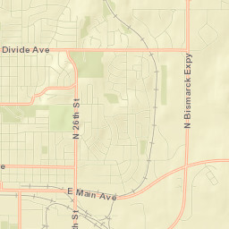 4298 5th Ave NE Bismarck ND 58501 Street Map