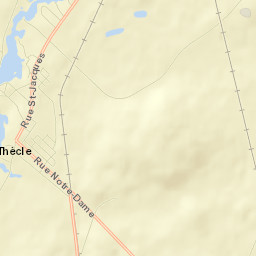 Sainte-Thècle Street Map