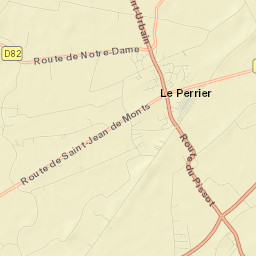 Le Perrier Street Map