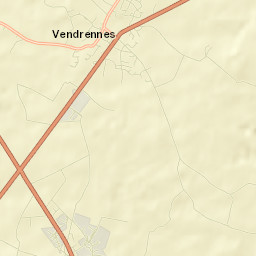 Vendrennes Street Map