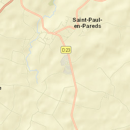 Saint-Paul-en-Pareds Street Map