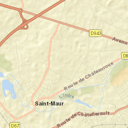 Saint-Maur Street Map
