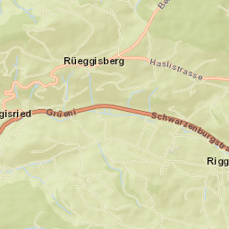 Rüeggisberg Street Map