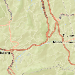Mühlethurnen Street Map