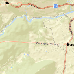 Bonaduz Street Map