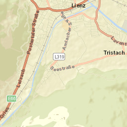 Leisach Street Map