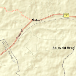 Šalovci Street Map