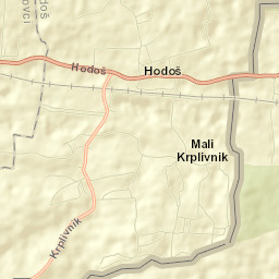 Hodoš Street Map