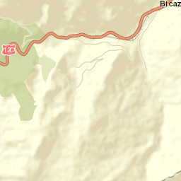 Bicaz-Chei Street Map