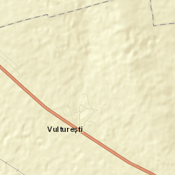 Comuna Vultureşti Street Map