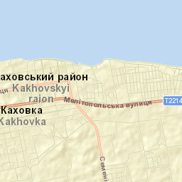 Kakhovka Street Map