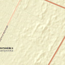 Kostyantynivka Street Map