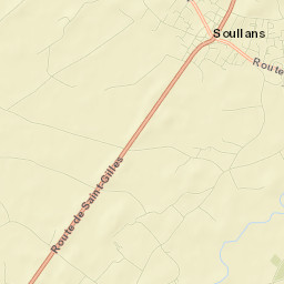 Soullans Street Map