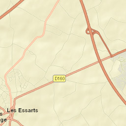 Les Essarts Street Map
