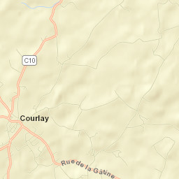 Courlay Street Map