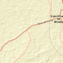 Saint-Pierre-le-Moûtier Street Map