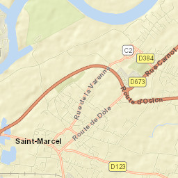 Saint-Marcel Street Map