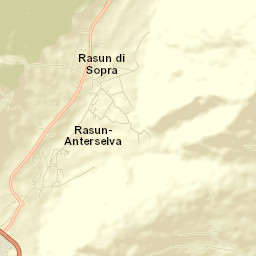 Rasun Anterselva - Rasen-Antholz Street Map