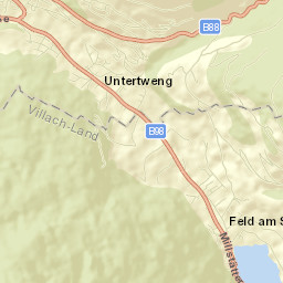 Feld am See Street Map