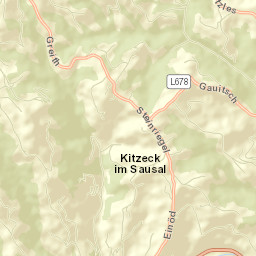 Kitzeck im Sausal Street Map
