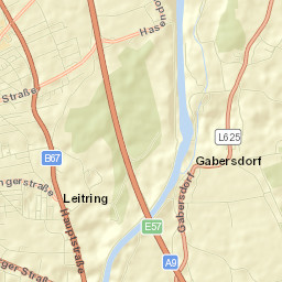 Gabersdorf Street Map