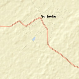 Gurbediu Street Map