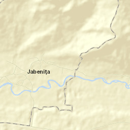 Jabenița Street Map