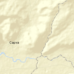 Cașva Street Map