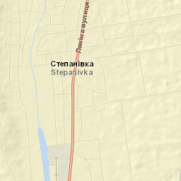 Stepanivka Street Map