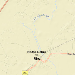 Notre-Dame-de-Riez Street Map