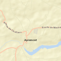 Apremont Street Map