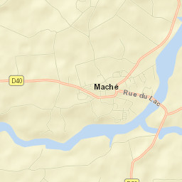 Maché Street Map