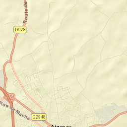 Aizenay Street Map