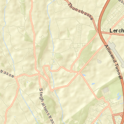 Thierachern Street Map
