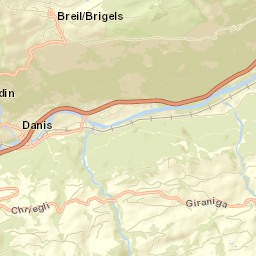 Breíl Street Map