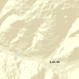 Luson - Luesen Street Map
