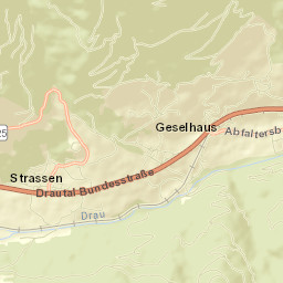 Strassen Street Map